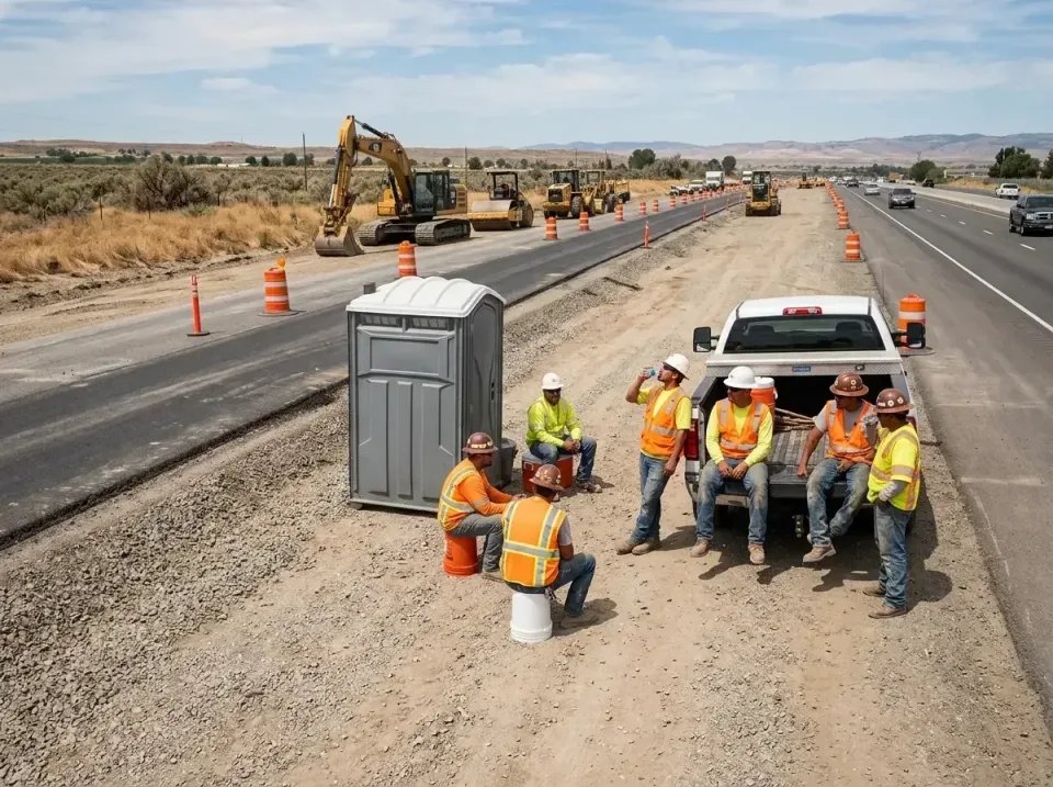 highway-road-construction-crew-007 — frequently asked questions, Porta Potty and Restroom Rentals in New Kingman-Butler, AZ